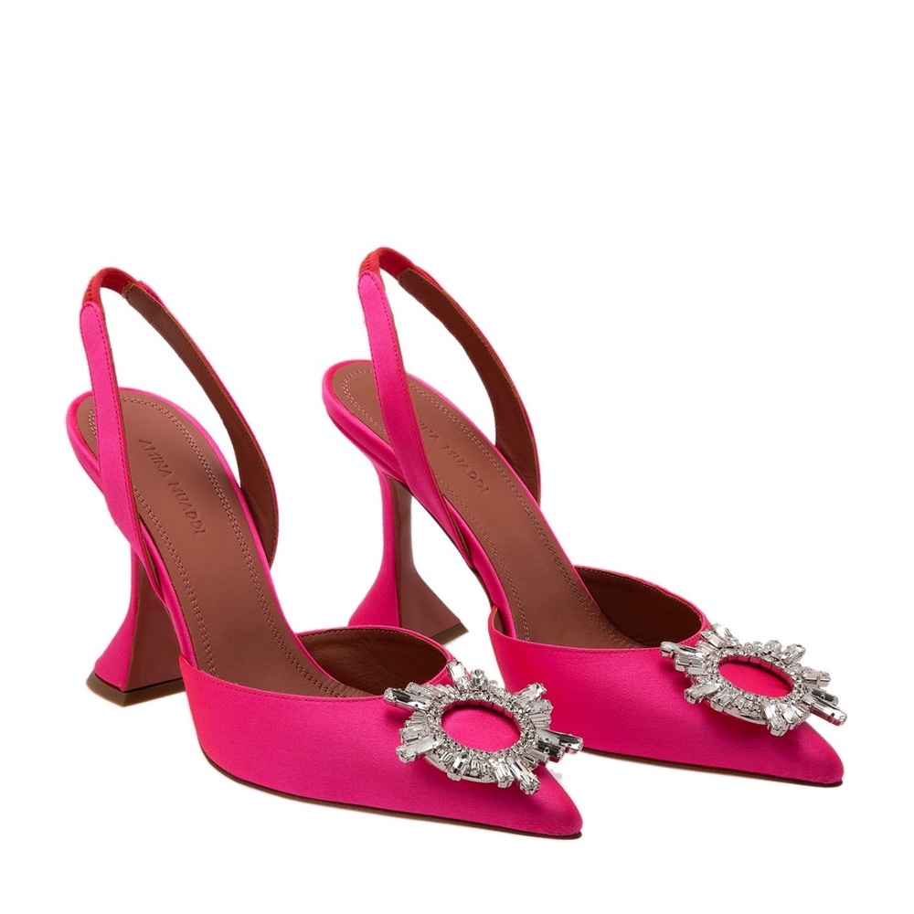 Amina Muaddi Slingbacks